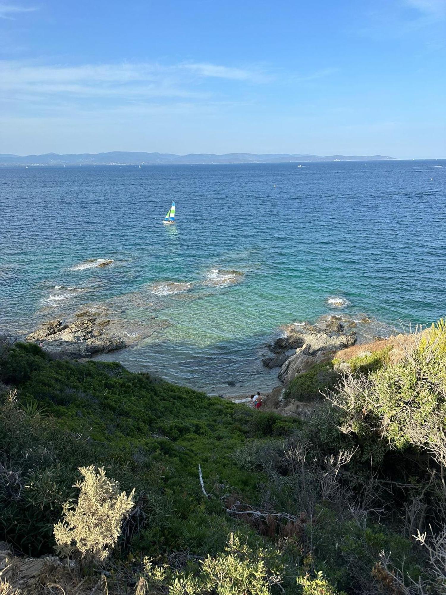 L'Instant Plage - Vue Mer - Bord De Plage - La Capte - Cote D'Azur Hyères Kültér fotó